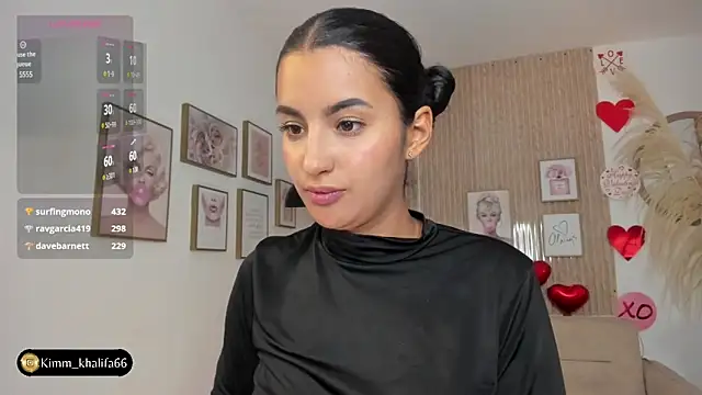 Kimm khalifa online show from 19, 2, 2025