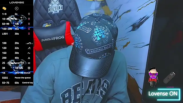 Kevin22 222 online show from 14, 11, 2025