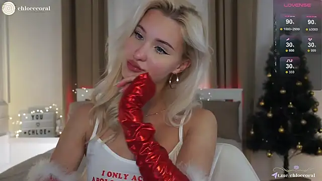 ChloeCoral online show from 22, 12, 2024