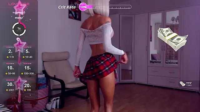 Sonja Stripper Ray online show from 18, 2, 2026