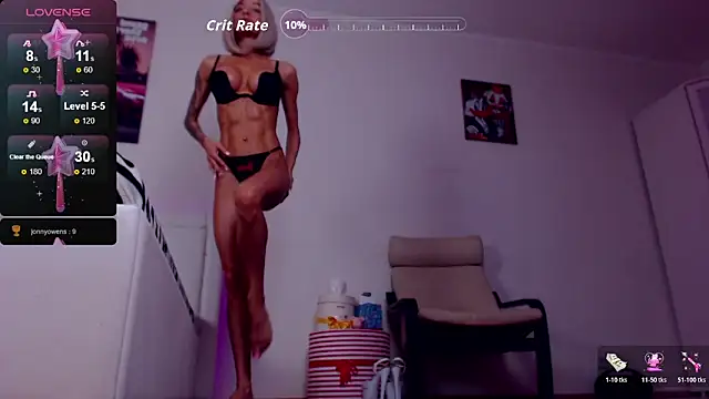 Sonja Stripper Ray online show from 2, 11, 2025