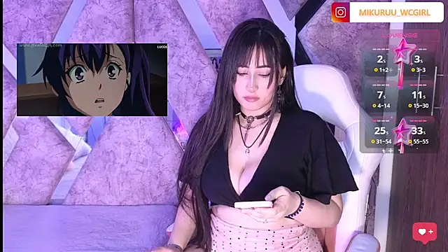 Snapshot of mikuru_hara chatting on 21, 3, 2025 mikuru hara online show from 21, 3, 2025
