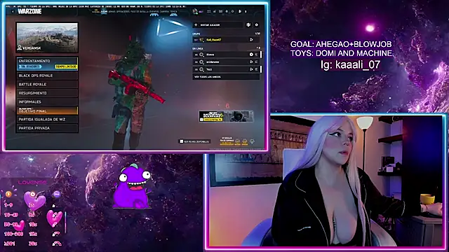 Irinaa Scarlett online show from 12, 6, 2026