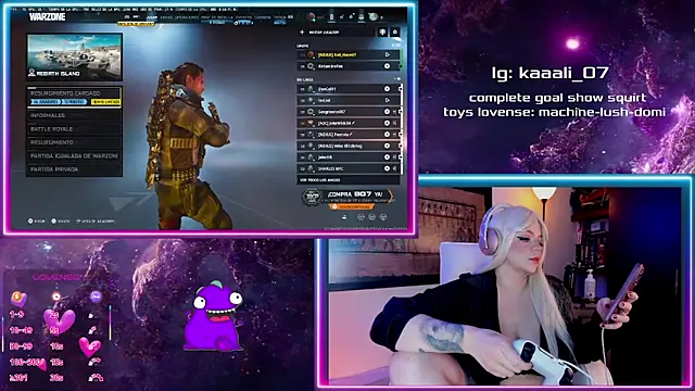 Irinaa Scarlett online show from 10, 2, 2026