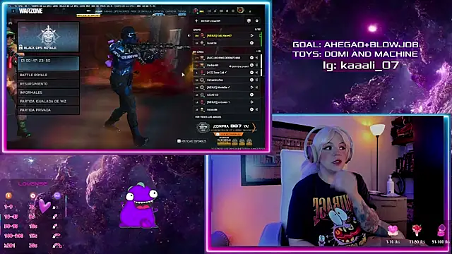 Irinaa Scarlett online show from 12, 3, 2026