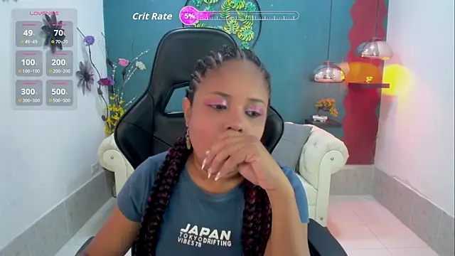 Melikasweetz online show from 14, 2, 2026