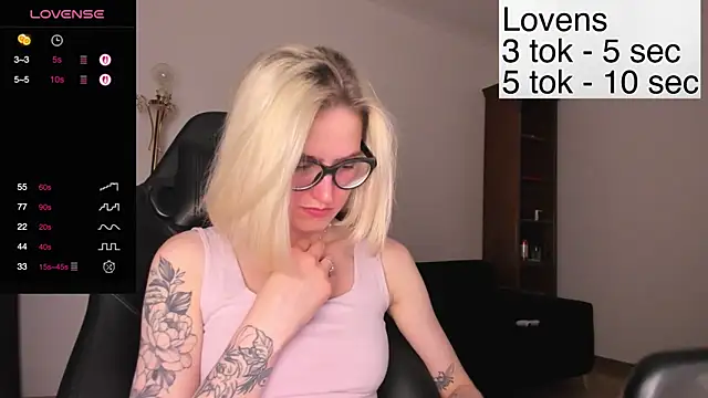 Sexy Sweets online show from 6, 11, 2025