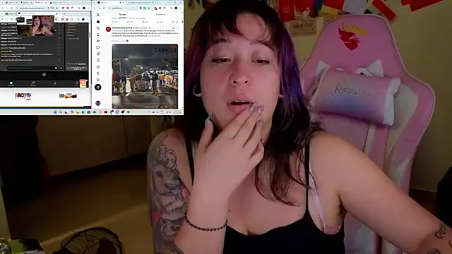 Snapshot of FernandaOrtegaaa chatting on 22, 6, 2026 FernandaOrtegaaa online show from 22, 6, 2026