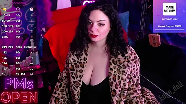 Edge Doll online show from 5, 12, 2025