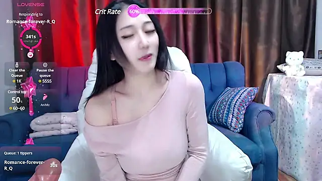 Snapshot of Rika-Q chatting on 17, 2, 2025 Rika-Q online show from 17, 2, 2025