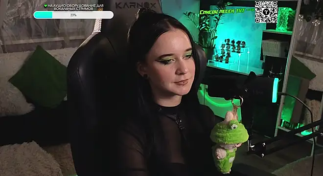 KiraLiLime online show from 10, 10, 2025