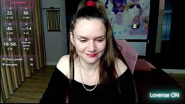 AriaGray online show from 3, 3, 2026