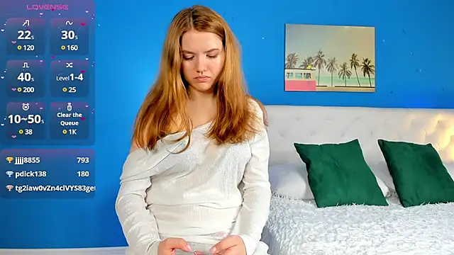 Eva  Lewis online show from 18, 3, 2025