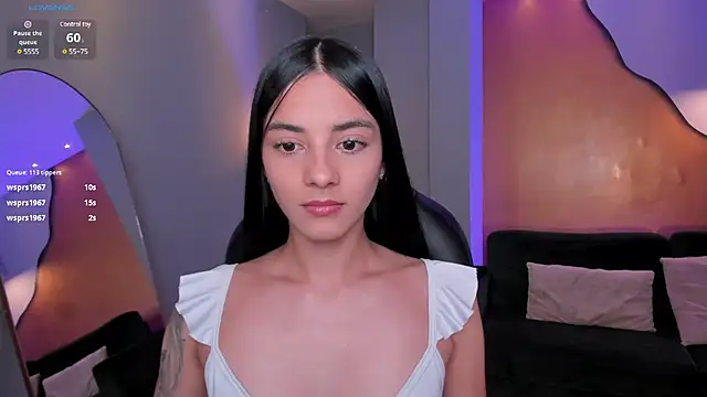 Snapshot of HannahJamesX chatting on 19, 2, 2025 HannahJamesX online show from 19, 2, 2025