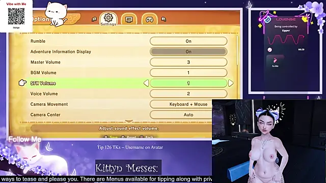 Snapshot of SassyKittyn chatting on 10, 9, 2025 SassyKittyn online show from 10, 9, 2025