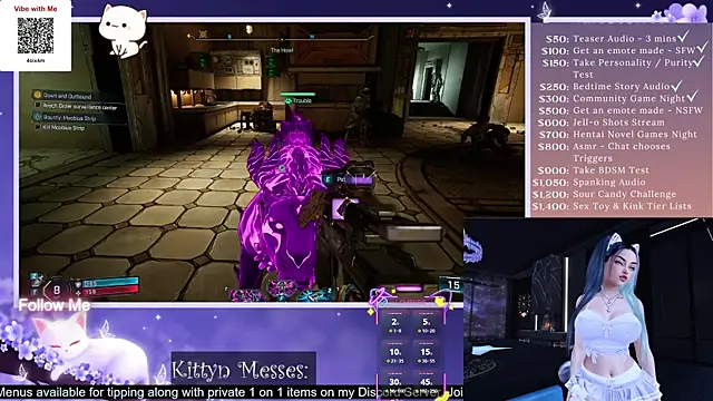 Snapshot of SassyKittyn chatting on 16, 9, 2025 SassyKittyn online show from 16, 9, 2025