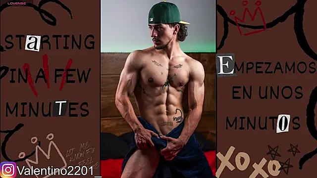Snapshot of Valentino_Xander chatting on 8, 6, 2026 Valentino Xander online show from 8, 6, 2026