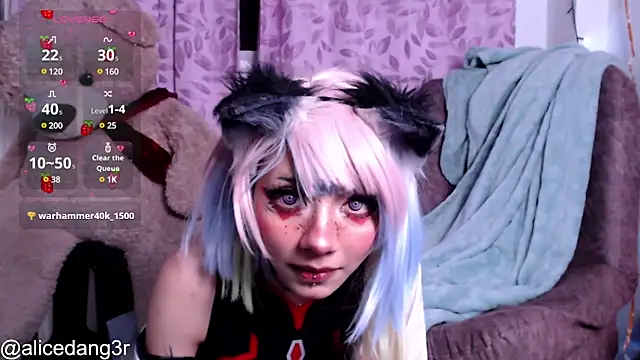 Alicedangerrr online show from 19, 2, 2025