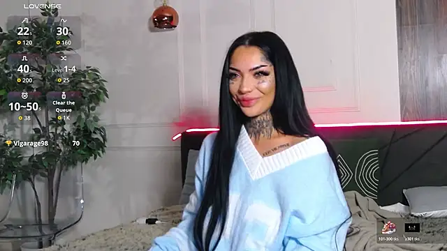 CreamyInkky  online show from 31, 10, 2025