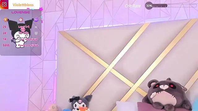 Snapshot of Violettbloss chatting on 13, 2, 2025 Violettbloss online show from 13, 2, 2025