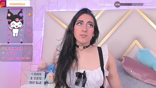 Snapshot of Violettbloss chatting on 7, 2, 2025 Violettbloss online show from 7, 2, 2025