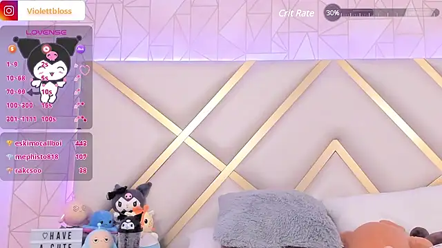Snapshot of Violettbloss chatting on 6, 2, 2025 Violettbloss online show from 6, 2, 2025