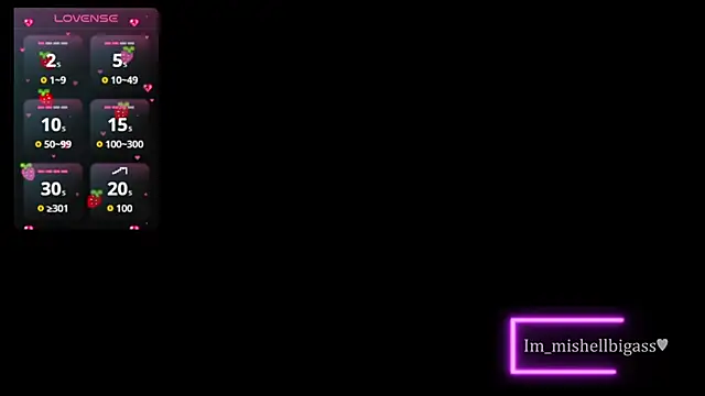 im mishellbigass online show from 4, 12, 2025