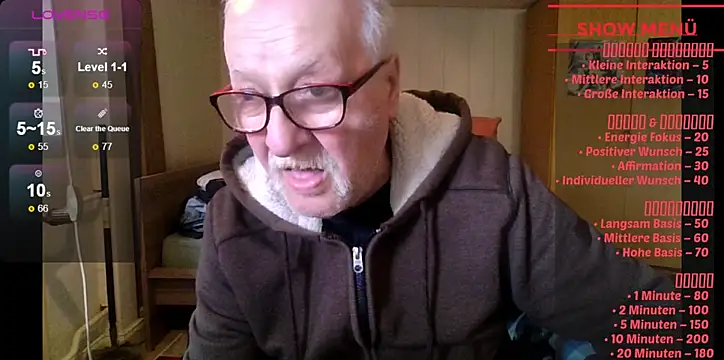 Sammy1660 online show from 12, 4, 2026