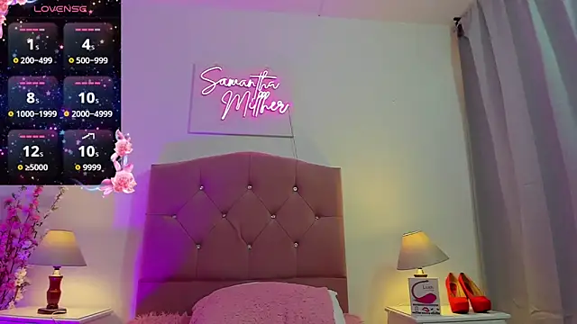 Samanthamillher10 online show from 12, 10, 2025