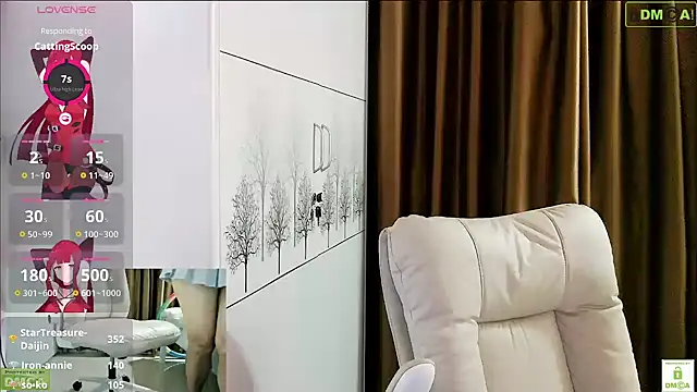 Snapshot of CindyHK chatting on 3, 7, 2026 CindyHK online show from 3, 7, 2026