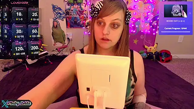BabyZelda online show from 31, 1, 2025
