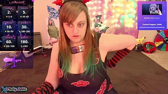 BabyZelda online show from 22, 1, 2025