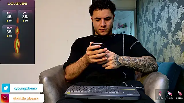 xlittle xbearx online show from 26, 2, 2025