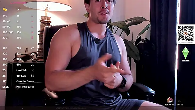 Snapshot of ADAM_BOUTON_ chatting on 27, 10, 2025 ADAM BOUTON online show from 27, 10, 2025