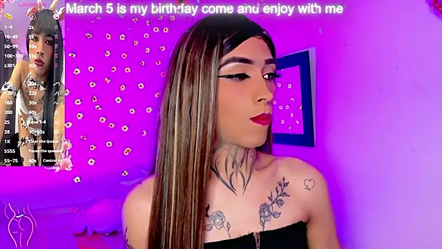 Micaela Rangel online show from 25, 2, 2026