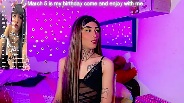 Micaela Rangel online show from 1, 3, 2026