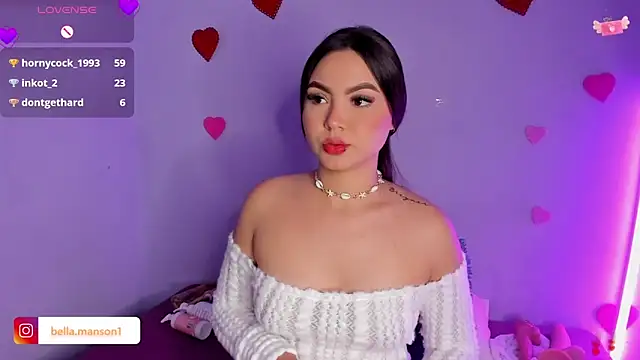 Bella Manson  online show from 22, 2, 2025