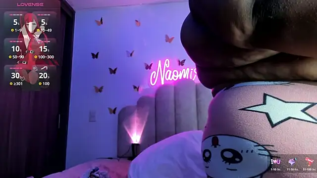 NaomiAsha online show from 1, 12, 2025