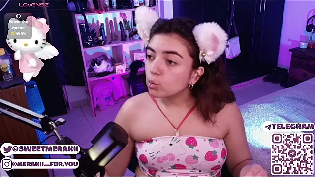 meraki fraise online show from 22, 3, 2026