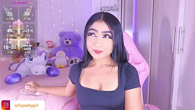 Snapshot of urfavprettygirl chatting on 5, 8, 2026 urfavprettygirl online show from 5, 8, 2026