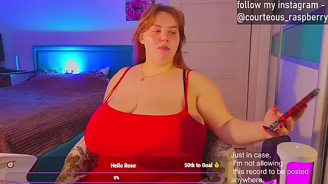 Snapshot of courteous_raspberrry chatting on 25, 1, 2025 courteous raspberrry online show from 25, 1, 2025