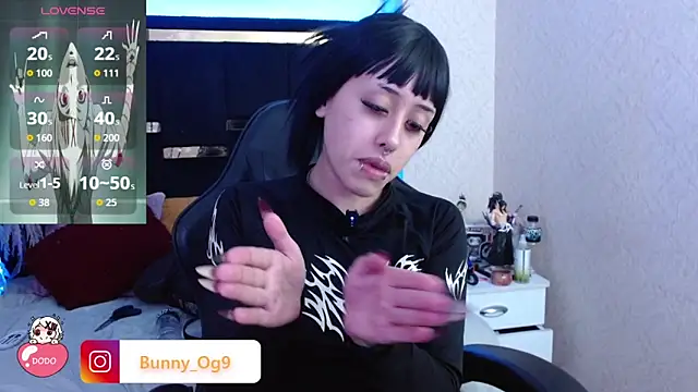 Snapshot of Bunny_O chatting on 9, 6, 2026 Bunny O online show from 9, 6, 2026