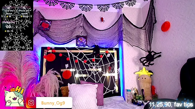 Snapshot of Bunny_O chatting on 6, 11, 2025 Bunny O online show from 6, 11, 2025