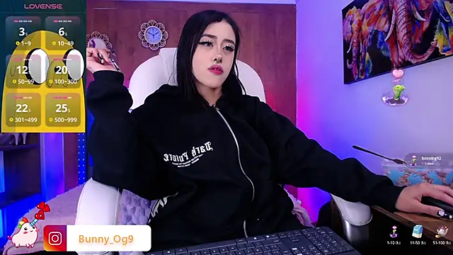 Bunny O online show from 16, 2, 2025