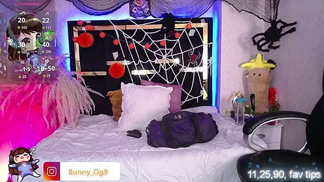 Snapshot of Bunny_O chatting on 5, 11, 2025 Bunny O online show from 5, 11, 2025