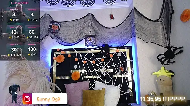 Snapshot of Bunny_O chatting on 28, 10, 2025 Bunny O online show from 28, 10, 2025