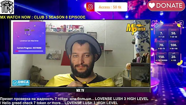 BISEXGOOD777 online show from 27, 4, 2026