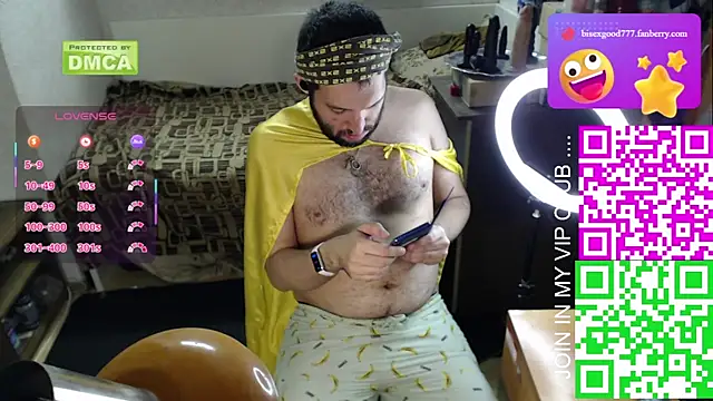 BISEXGOOD777 online show from 12, 10, 2025