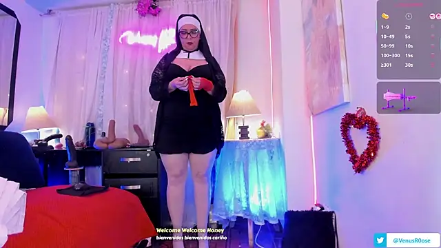 Venus R0se online show from 2, 6, 2026