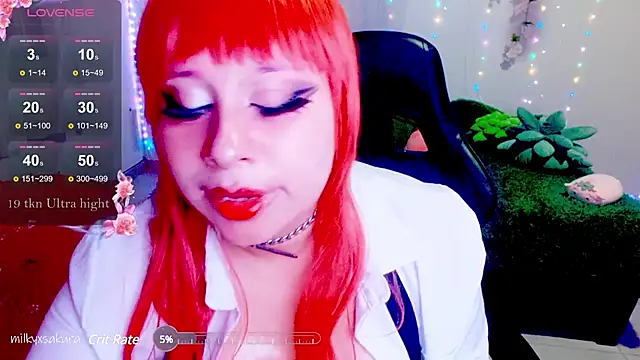 MilkyXSakura online show from 30, 1, 2025